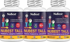 Bundle: NuBest Tall 10  10   NuBest Tall 5   NuBest Tall Kids 90ct 2-9ys 