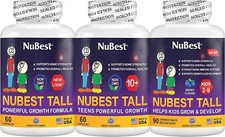 Bundle: NuBest Tall 10+ (10+) & NuBest Tall (5+) & NuBest Tall Kids 90ct (2-9ys)