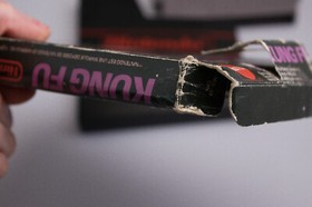 Vintage Nintendo NES Kung Fu Game Cartridge with Box 1985 (No Manual)