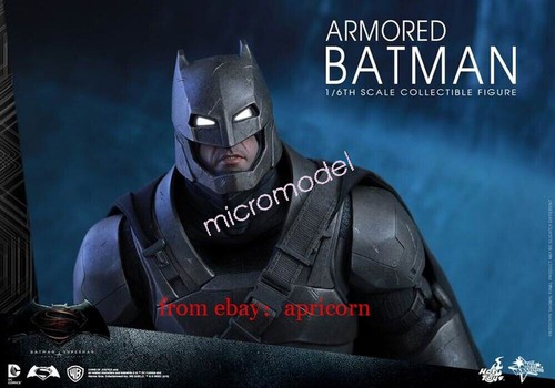 Hottoys MMS349 Armored Batman 1/6 Collectible Figure Model Ordinary Ver. Gift! - Picture 13 of 17