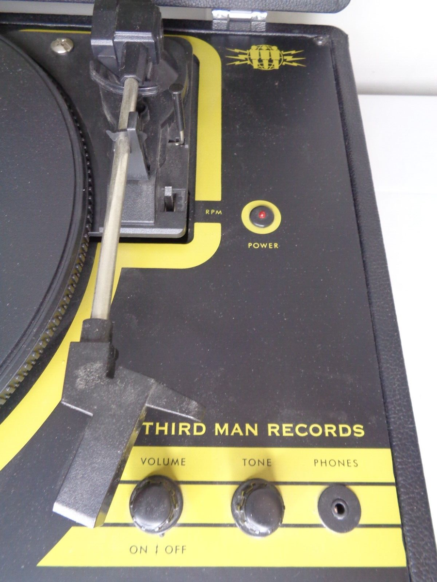 Third Man Records Portable Turntable Record Player Crosley CR6249A