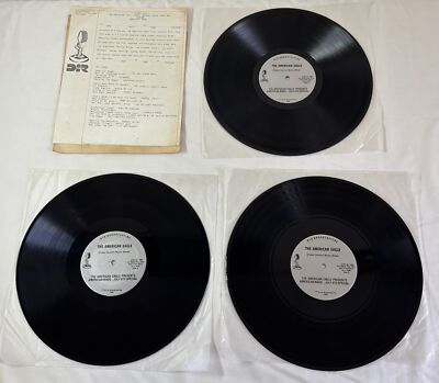 radio show LPs ~ AMERICAN EAGLE June 28, 1986 ~ AMERICAN MADE-JULY 4th SPECIAL