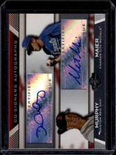 2007 Topps Co-Signers Dual Autographs #MMA Mitch Maier/David Murphy AUTO ID42907