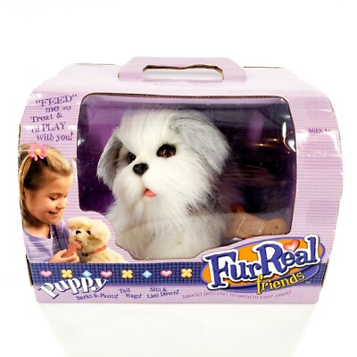 Tiger Electronics Fur Real Friends Electronic Puppy Talks Tail Wags Sits Sealed