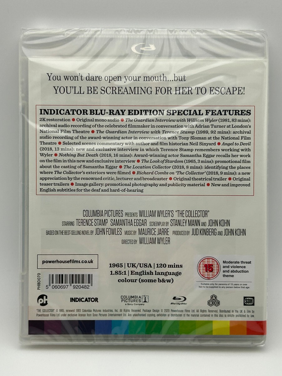 The Collector (1965) Blu-ray Indicator *Region Free* Terence