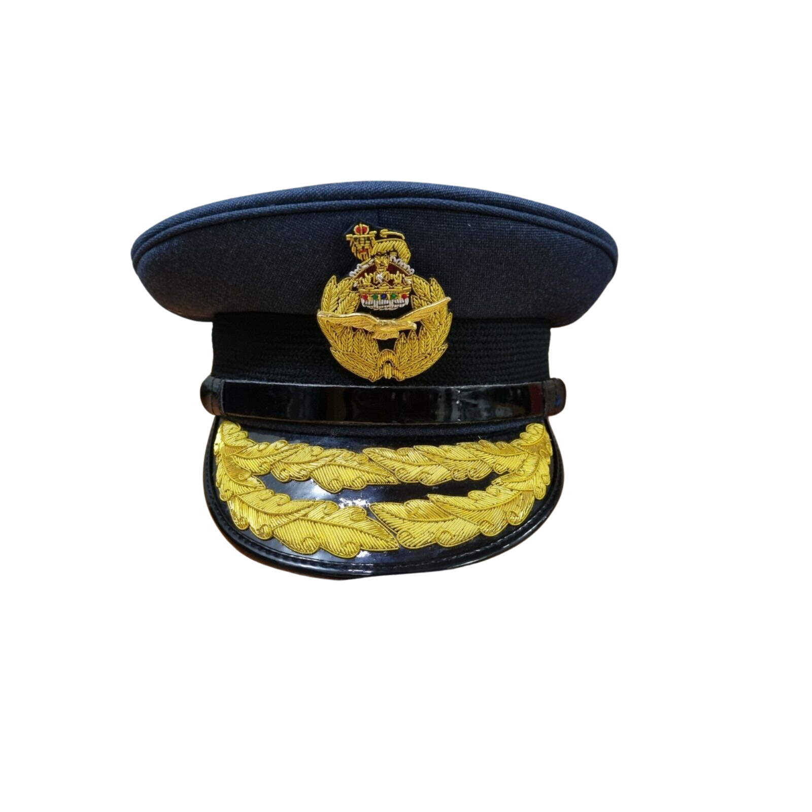 RAF Air Vice Marshal Dress Cap – Military Royal Air Force Peak Hat With Badge