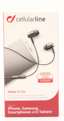@ Cellularline Voice In-Ear Headset iPhone Samsung Huawei Kopfhörer Ohrhörer 620