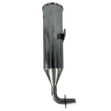 Hookem Single Live Bait Tube with Single Bend and Flange