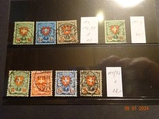 Schweiz Lot gestempelt 194x, 196x, 197x , 194y, 194-197 z