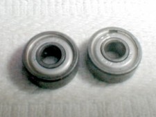  2 1/8" ID Ball Bearings for Axles Strombecker Prof Slot Car Vintage NOS 8392