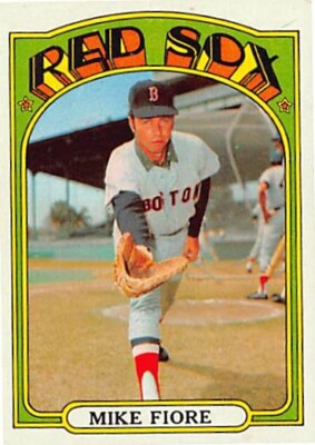 M's fiore. 1972 Topps #199 Mike Fiore VGEX Stain p39238 | eBay