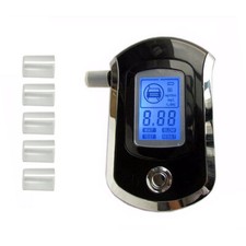 AT6000 Breath Digital Alcohol Tester LCD Display BreathalyzerDetector Tester US