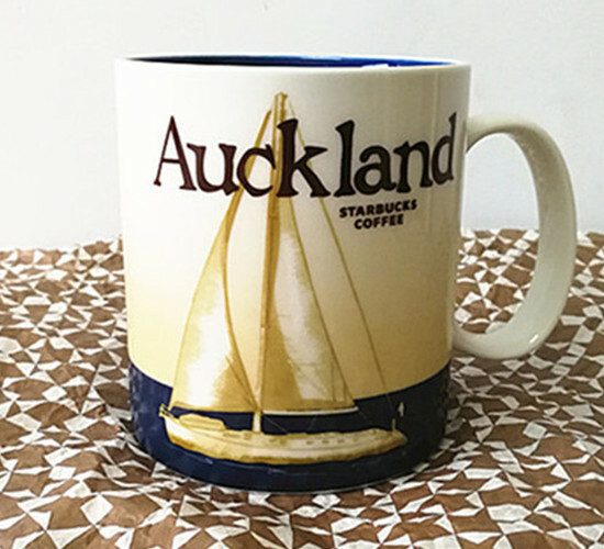 16 oz Starbucks Mug Cup Auckland City Collector Series Mug eBay