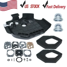Carburetor Card Repair Rebuild Kit For Honda GX25 HHT25S Air Filter Cover Assy