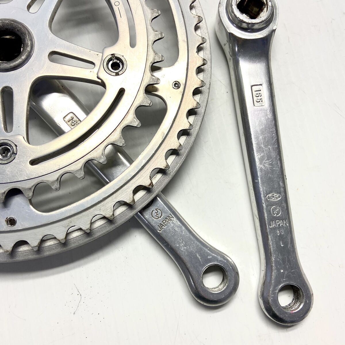 VINTAGE SR SAKAE RINGYO APEX 165MM CRANKSET 40/52T W/ CHAIN VINTAGE SR SAKAE RINGYO APEX 165MM CRANKSET 40/52T W/ CHAIN