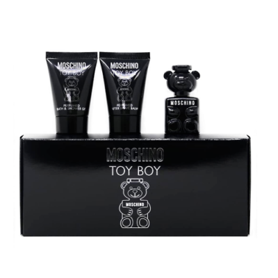 MOSCHINO TOY BOY 3pc GIFT SET 5ml EDP & 25ml Shower Gel