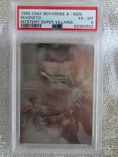 MAGNETO 1995 Chef Boyardee X-Men Holograms PSA 6 Mystery Super Villain Hologram