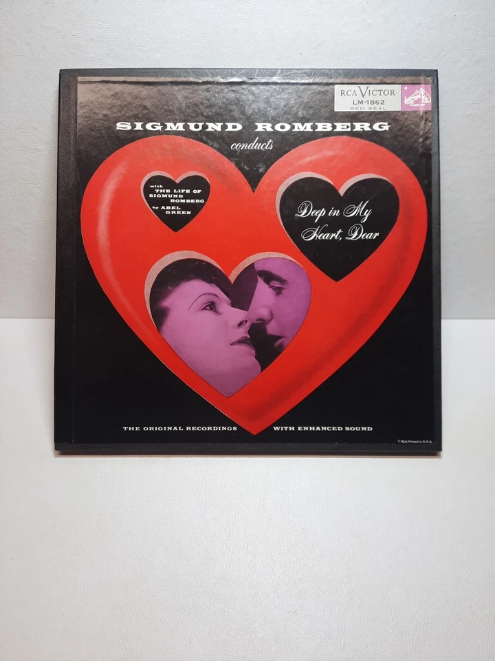 Sigmund Romberg: Deep In My Heart, Dear 1955 RCA LM-1862 Box Set with Insert NM - Image 4 of 4