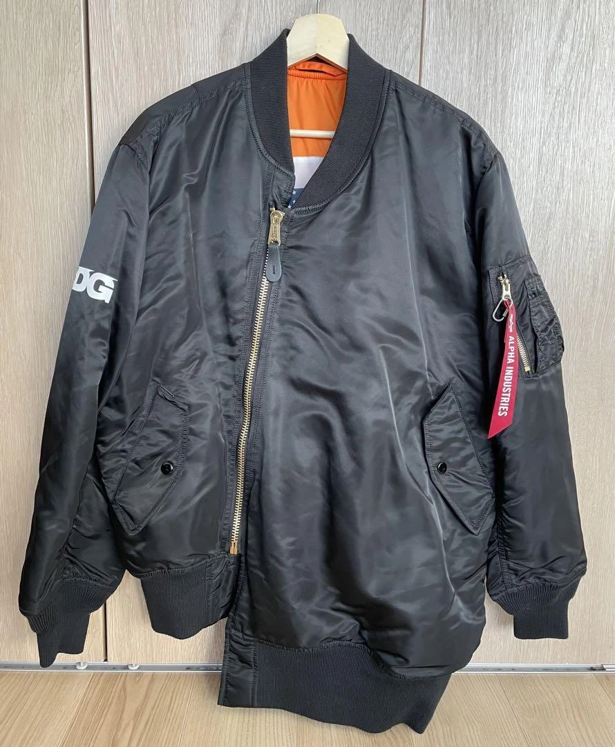 コムデギャルソンCDG ALPHA BIAS MA-1 JACKET - フライトジャケット