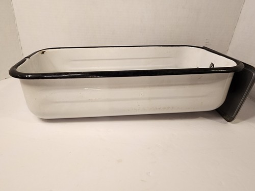 Leonard Crisper Refrigerator Drawer White Enamel Refrigerator Vintage - Picture 17 of 24