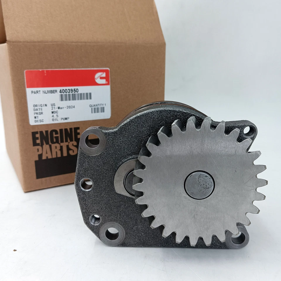 For Cummins L10 M11 ISM 4003950 3401186 3803330 3895756 Oil Pump US - Image 2 of 4