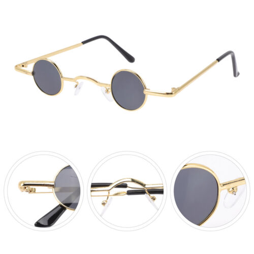  Lunettes de soleil mode pour femmes cadre en métal cercle lunettes de soleil vintage lunettes de soleil - Photo 1 sur 10