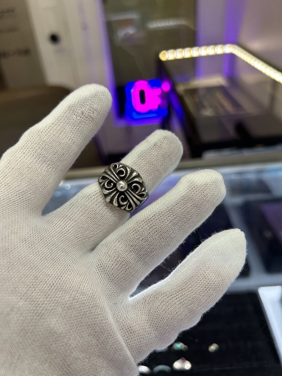 925 Silver Chrome Hearts “Keeper” Ring | eBay 925 Silver Chrome Hearts “Keeper” Ring | eBay