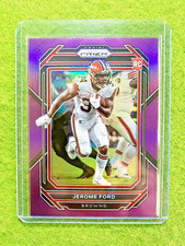 Jerome Ford PURPLE PRIZM ROOKIE CARD #/125 SP BROWNS RC 2022 Prizm MAKE AN OFFER