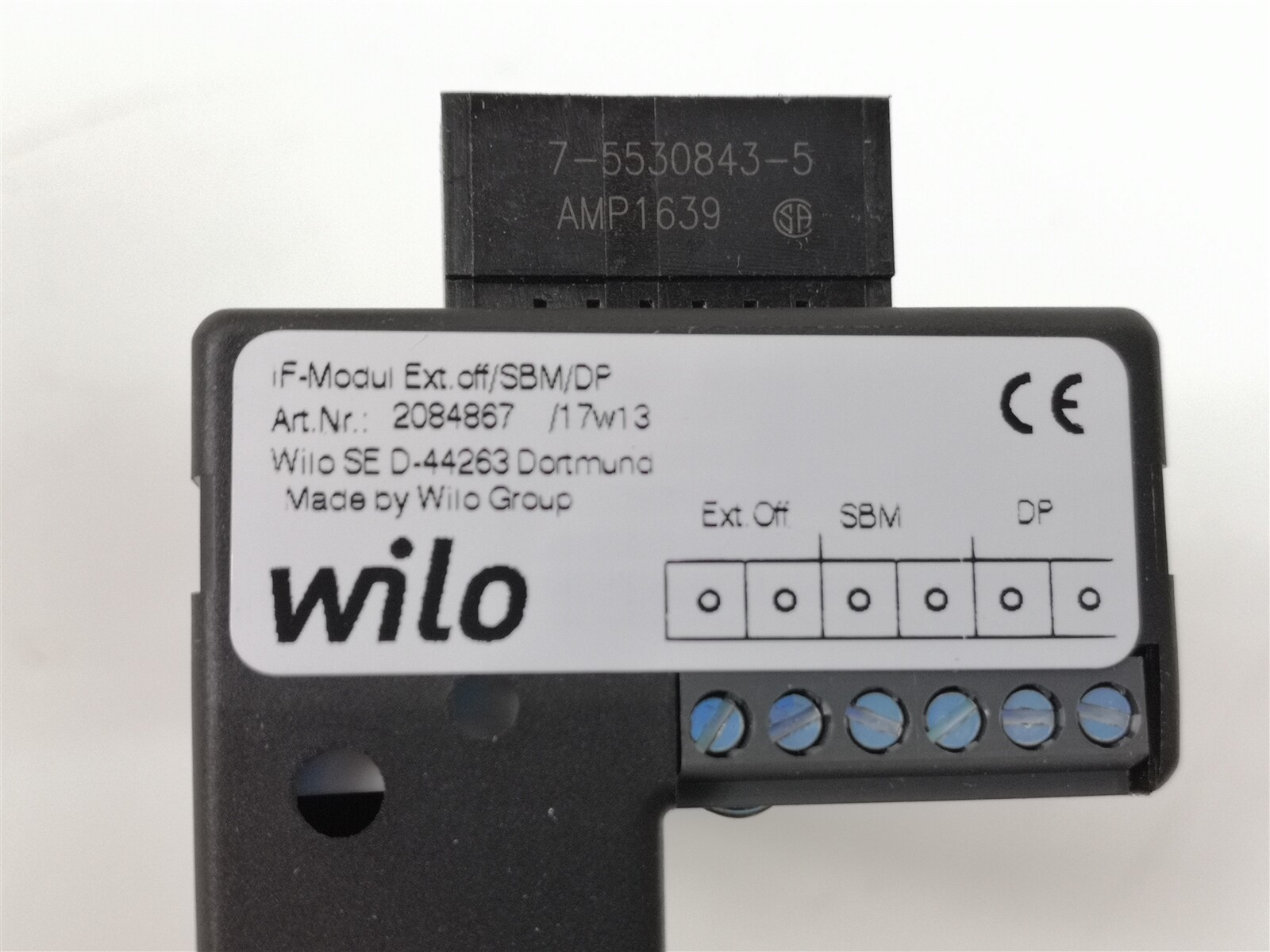 Wilo 2084867, Circulator If Module - Stratos/Z/D SBM Run Signal / Ext. Off/ Dual Pump