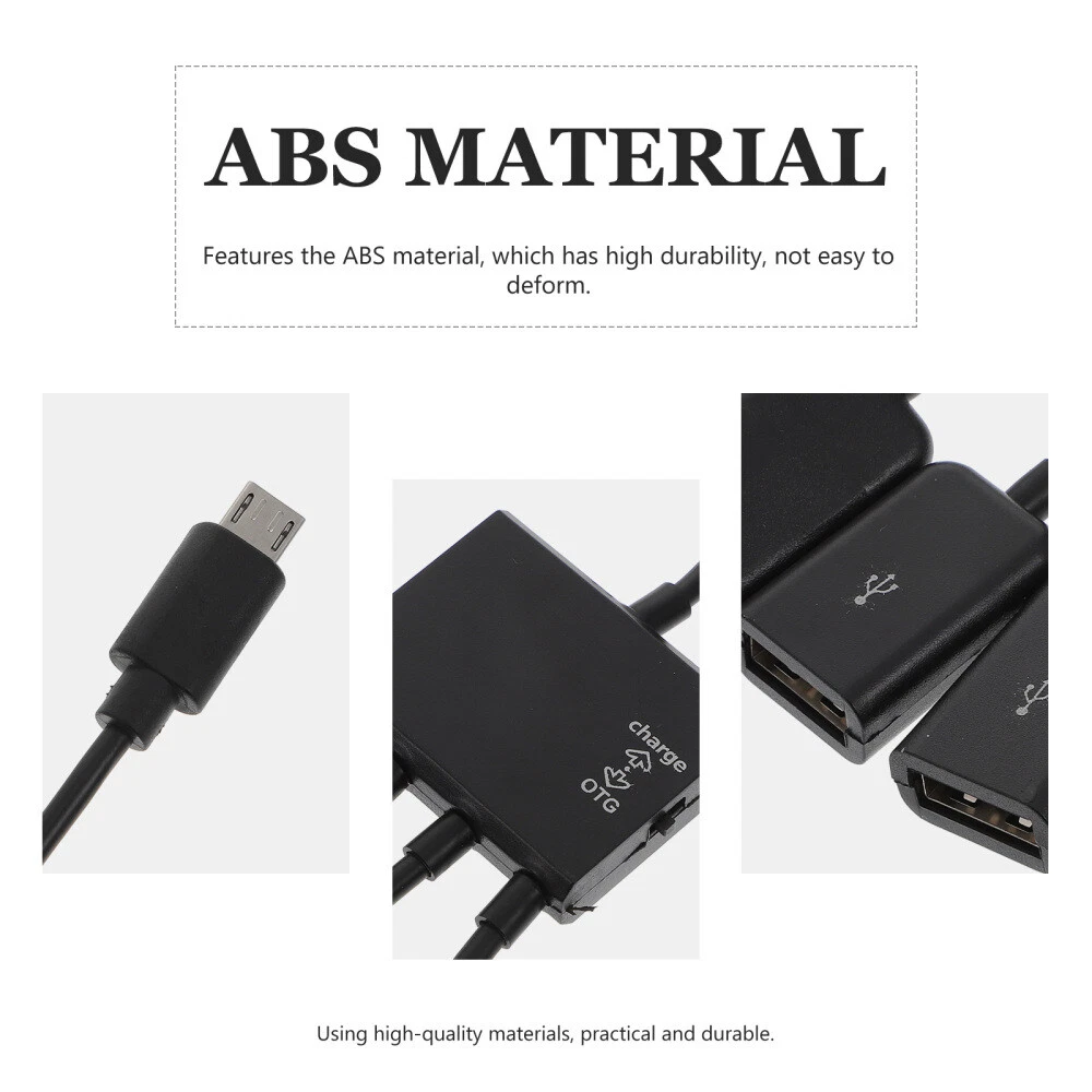 Multi-Port OTG Micro USB Hub for Smartphones and Tablets  