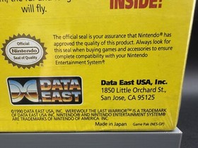 Werewolf The Last Warrior (Nintendo NES 1990) BRAND NEW FACTORY SEALED