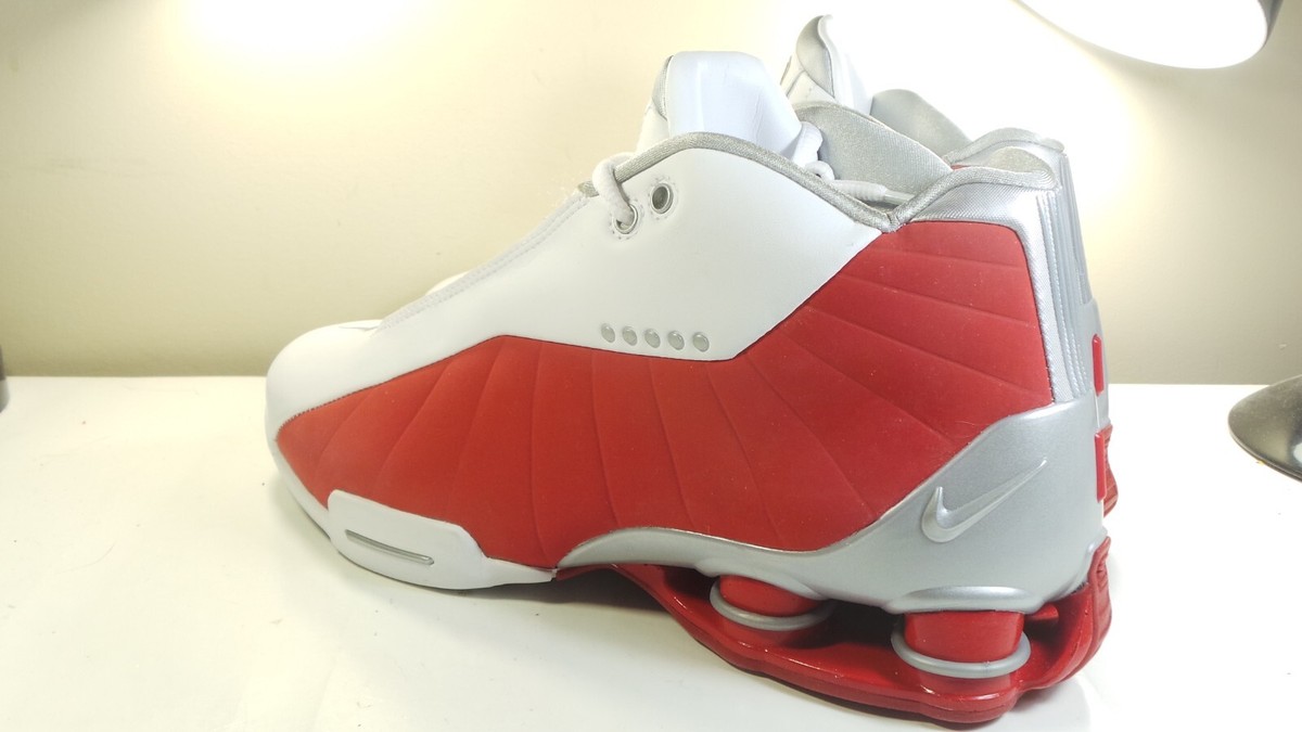 DS NIKE 2019 SAMPLE SHOX BB4 AT7843-10 OG RETRO RED 9 MAX FORCE 1