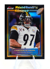 2025 Topps Finest CAMERON HEYWARD 1992 Football's Finest /92 Pittsburgh Steelers