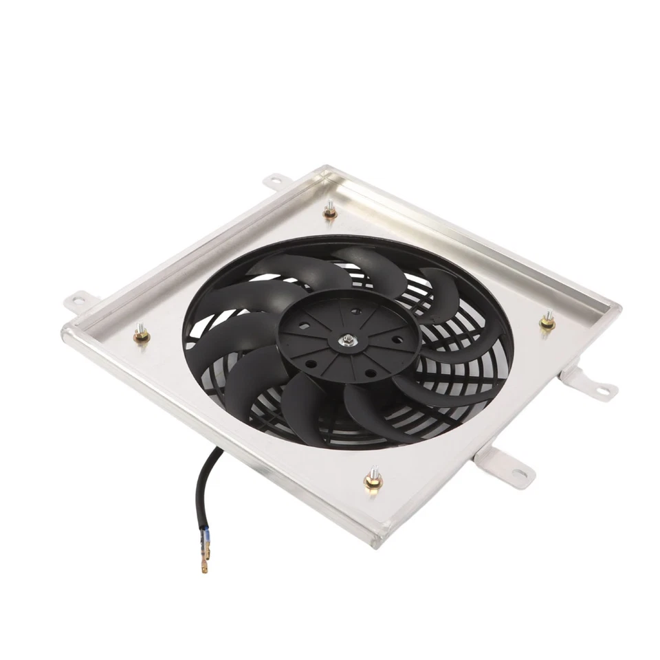12" Performance Aluminum Radiator Fan Shroud For 1992-00 Civic EG EK Automatic Foto 3 de 4