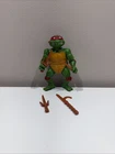 TMNT Teenage Mutant Ninja Turtles RAPHAEL With Some Accessories Not Mint J6