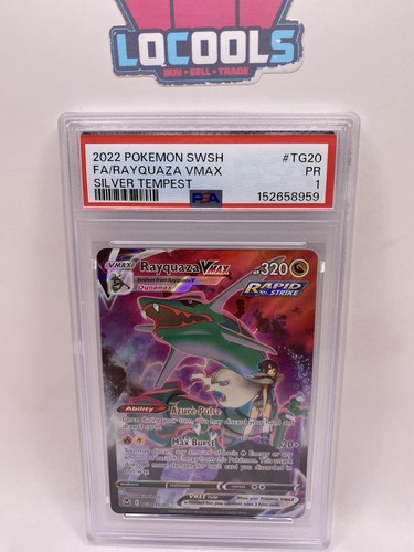 Rayquaza VMAX graded PSA 1 for sale on eBay