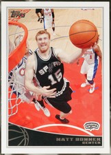 2009-10 Topps #276 Matt Bonner Basketball EX