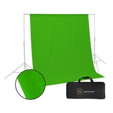 Glow Glow Muslin Backdrop - 10x10' Green 