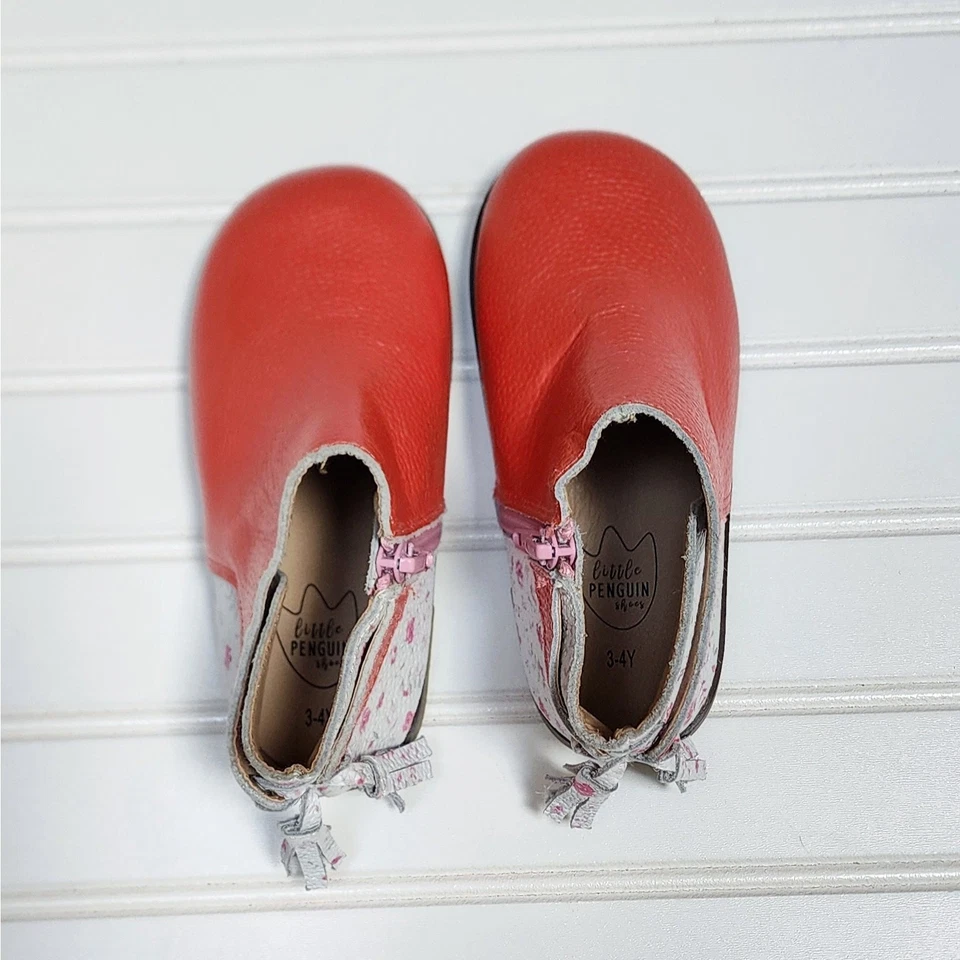 Botines de cuero Little Penguin Foto 2 de 4