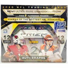 2020 Panini Prizm Football First Off the Line Hobby BOX SEALED NEW 20PAFPRZ-FOTL