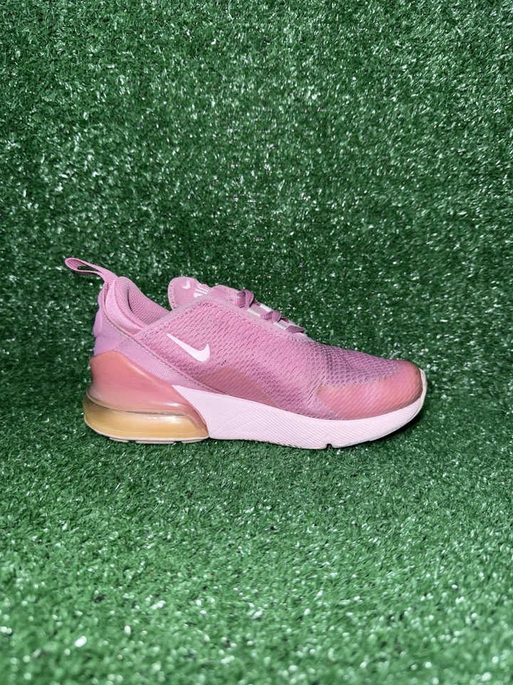 Nike Air Max 270 TD Flamingo Pink Running Shoes Comfort Sneaker Toddler Size 13C - Image 3 of 4