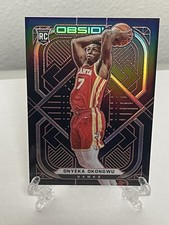 Panini 2020-21 Obsidian Onyeka Okongwu Rookie Electric Etch Red #185 3/5 SSP