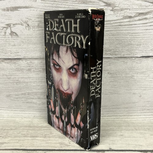 Death Factory Brain Damage Films 2002 VHS Vampire Horror Gore Ron Jeremy - Picture 6 of 9