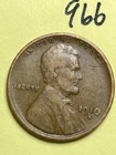 1910-S LINCOLN WHEAT CENT, low mintage date, "Fine" condition #966