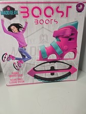 Madd Gear Boosters Jumping Shoes Boost Boots Moon Boots Pink Ages 5 Fits SZ 3-6