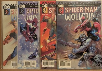 Spider-Man & Wolverine #1-4 complete 2003