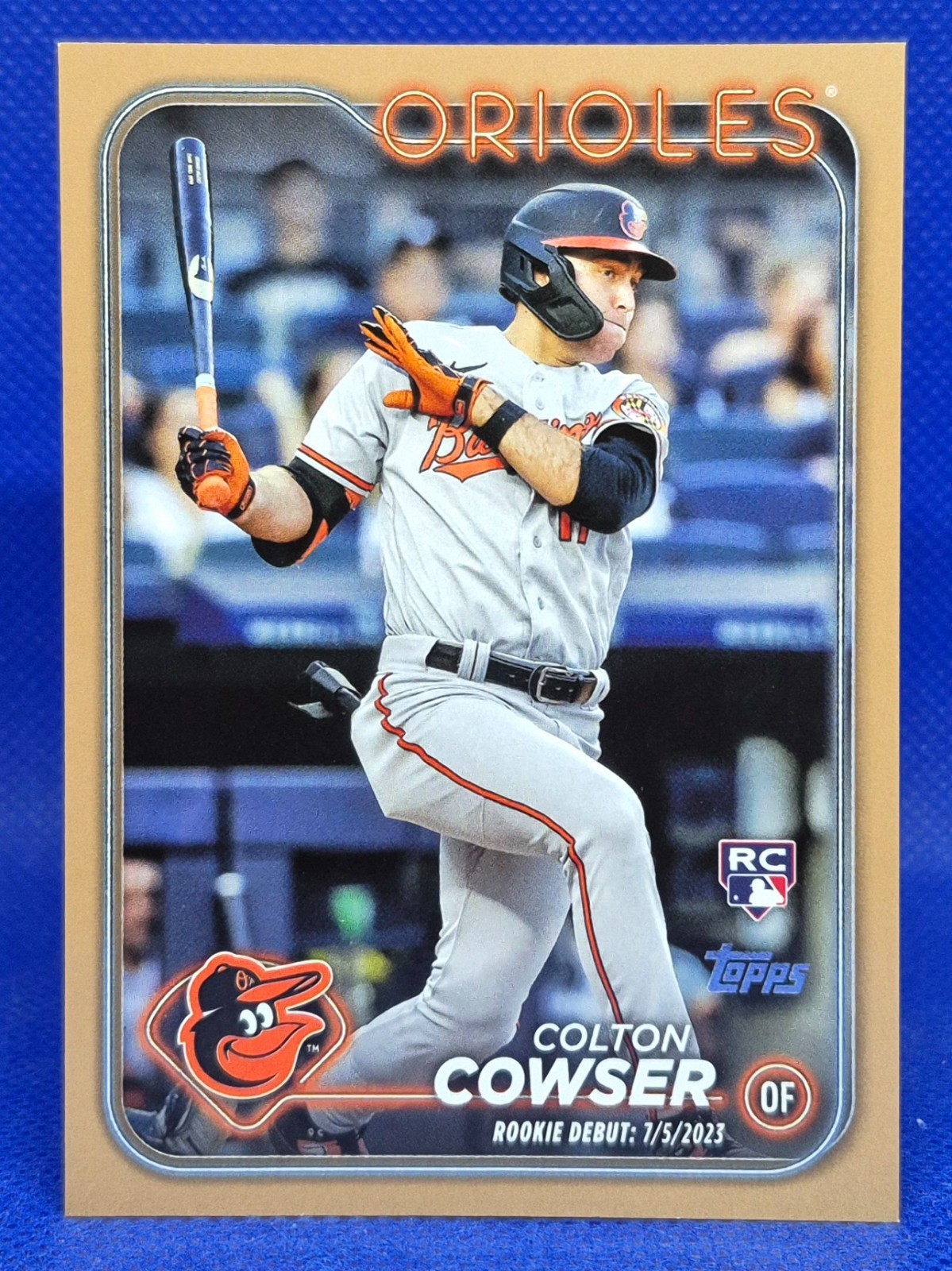 2024 Topps Update Colton Cowser RC #US72 - Gold Parallel /2024