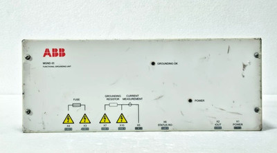 ABB MGND-01 FUNCTIONAL GROUNDING UNIT 3AXD5000003 INDUSTRIAL CONTROL PANEL PART
