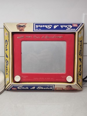 Vintage 60's-70's Etch-a-Sketch Magic Screen #505 Ohio Art With Original Box