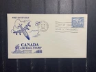 Canada 1964 1st day cover 8-cent airmail stamp uncertain Cachet
